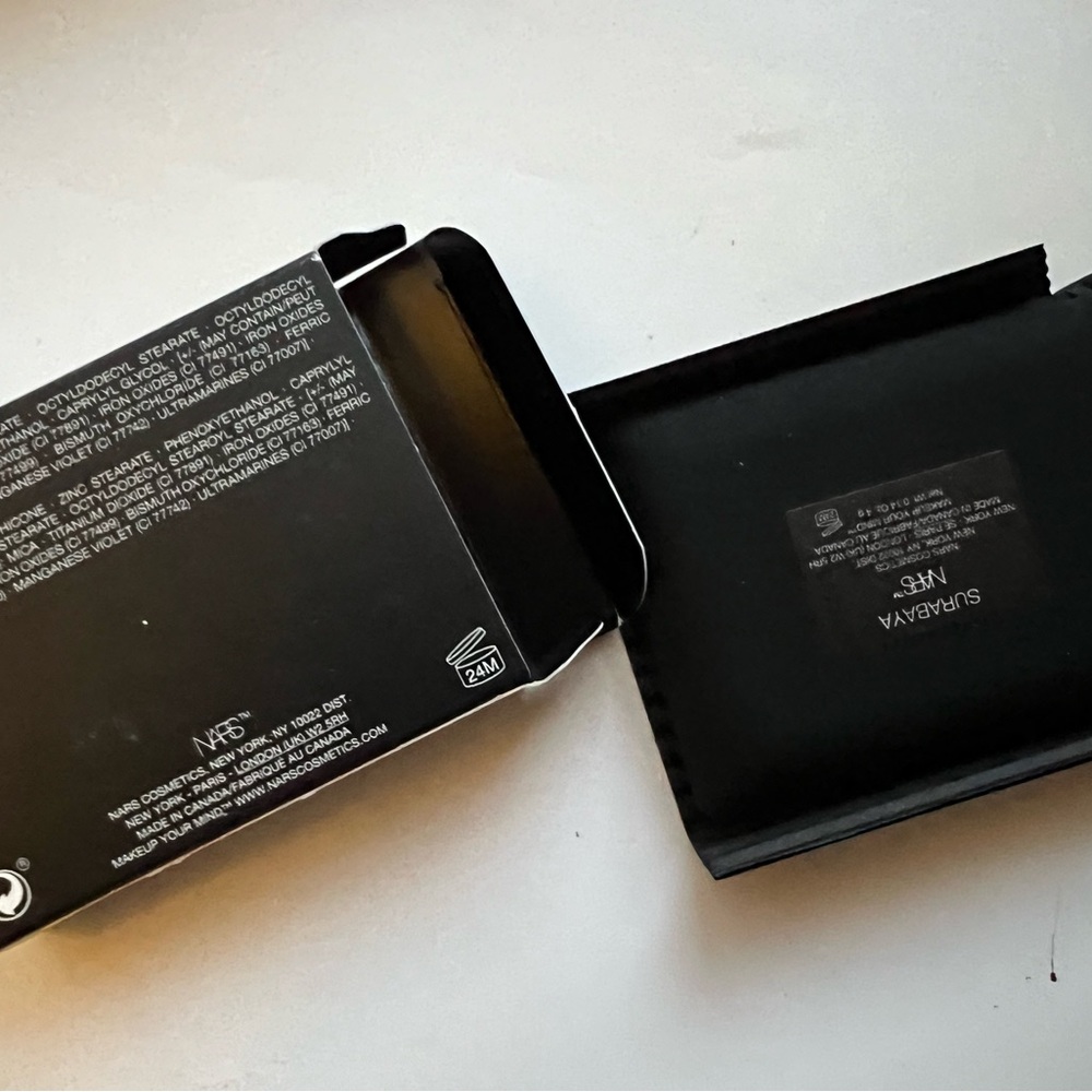 NARS eyeshadow duo ~ Surabaya ~ Full-size 0.14oz 4g Neutrals Brand New In Box - Picture 5 of 10